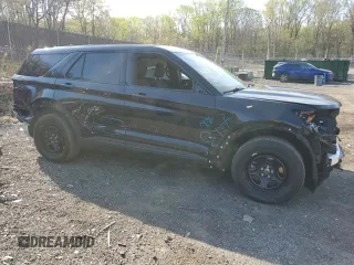 2022 Ford Police Interceptor Utility z VIN 1FM5K8AW7NNA13612, wystawiony jako Copart lot #53203665 z przebiegiem 25 686 mil mil oraz Tytuł czysty. Historia ofert i sprzedaży dostępna na DreamBid. Obrazek 4.