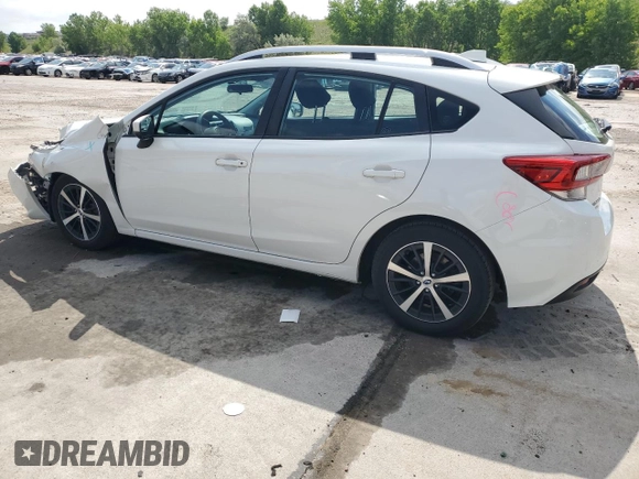 2022 Subaru Impreza Premium z VIN 4S3GTAD63N3710901, wystawiony jako Copart lot #59024415 z przebiegiem 111 525 mil mil oraz Szkoda całkowita • Salvage title. Historia ofert i sprzedaży dostępna na DreamBid. Obrazek 2.