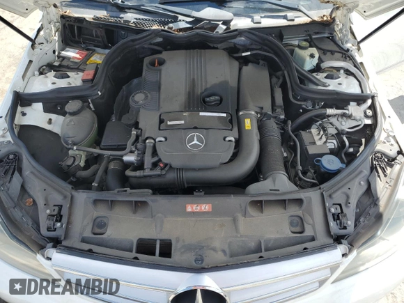 2013 Mercedes-Benz C 250 Sport with VIN WDDGF4HB1DR270887, listed as a Copart auction lot 56064215 with 267,210 mi miles and Clean Title. Bid and sale history available at DreamBid. Image 11.