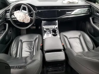 2019 Audi Q8 Premium with VIN WA1AVAF19KD016537, listed as a Copart auction lot 47663195 with 70,409 mi miles and Salvage Title. Bid and sale history available at carsss.com. Image 8.