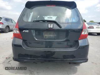2008 Honda Fit Sport with VIN JHMGD386X8S034118, listed as a Copart auction lot 54849035 with 128,473 mi miles and Clean Title. Bid and sale history available at carsss.com. Image 6.