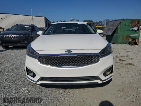 2017 Kia Cadenza Premium with VIN KNALC4J19H5065931, listed as a Copart auction lot 75105004 with 67,468 mi miles and Salvage Title. Bid and sale history available at carsss.com. Image 5.