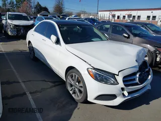 2018 Mercedes-Benz C C 300 with VIN 55SWF4KB9JU244987, listed as a IAAI auction lot 41747698 with 99,959 mi miles. Bid and sale history available at carsss.com. Image 1.