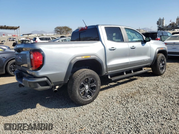 2024 GMC Canyon 2WD Elevation with VIN 1GTP5BEK1R1105112, listed as a Copart auction lot 46897765 with 19,334 mi miles and Salvage Title. Bid and sale history available at carsss.com. Image 3.