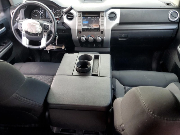 2019 Toyota Tundra SR with VIN 5TFRM5F19KX144410, listed as a Copart auction lot 45596465 with 47,985 mi miles and Salvage title. Bid and sale history available at DreamBid. Image 8.