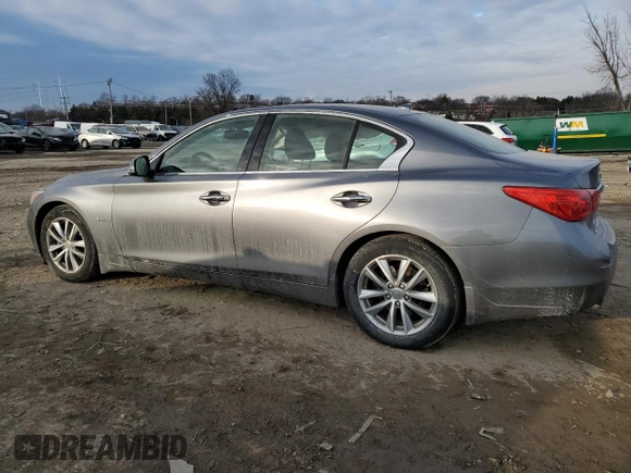 2017 Infiniti Q50 3.0t Signature Edition with VIN JN1EV7AR0HM836198, listed as a Copart auction lot 88823425 with 238,634 mi miles and Salvage Title. Bid and sale history available at carsss.com. Image 2.