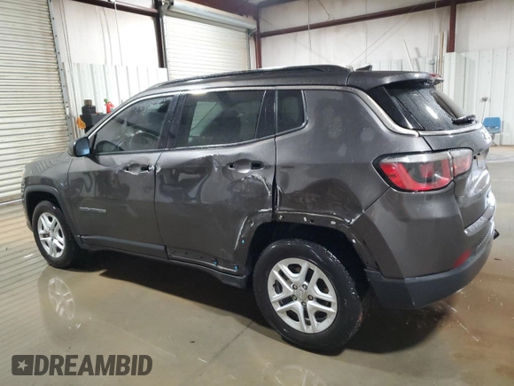 2020 Jeep Compass Sport z VIN 3C4NJCAB0LT198736, wystawiony jako Copart lot #54591435 z przebiegiem 116 504 mil mil oraz Czysty tytuł • Clean title. Historia ofert i sprzedaży dostępna na DreamBid. Obrazek 2.