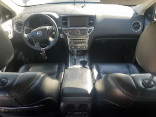 2018 Nissan Pathfinder SL with VIN 5N1DR2MM7JC629606, listed as a Copart auction lot 73596944 with 0 mi miles and Salvage Title. Bid and sale history available at carsss.com. Image 8.