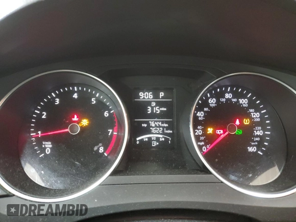 2016 Volkswagen Jetta Sedan 1.4T SE with VIN 3VWD67AJ0GM395589, listed as a Copart auction lot 47668275 with 76,221 mi miles and Salvage Title. Bid and sale history available at carsss.com. Image 9.