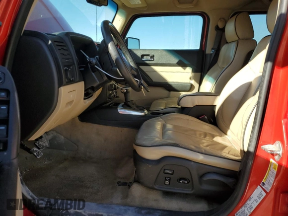 2009 Hummer H3 SUV Luxury with VIN 5GTEN13E598110019, listed as a Copart auction lot 43645845 with 0 mi miles and Clean Title. Bid and sale history available at carsss.com. Image 7.