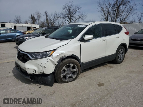 2017 Honda CR-V EX with VIN 5J6RW2H50HL033229, listed as a Copart auction lot 49317615 with 51,641 mi miles and Clean Title. Bid and sale history available at carsss.com. Image 1.