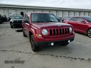 2016 Jeep Patriot Latitude with VIN 1C4NJRFB5GD742252, listed as a Copart auction lot 54364955 with 108,134 mi miles and Salvage title. Bid and sale history available at DreamBid. Image 15.