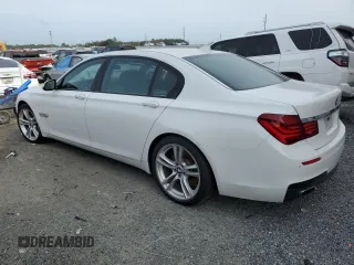 2015 BMW 7 Series 750Li with VIN WBAYE8C5XFD781554, listed as a Copart auction lot 80150903 with 60,919 mi miles and . Bid and sale history available at DreamBid. Image 2.