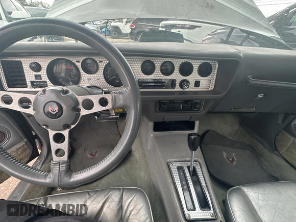 1979 Pontiac Firebird with VIN 2X87K9N151903, listed as a Copart auction lot 46483805 with 9,491 mi miles and Clean title. Bid and sale history available at DreamBid. Image 9.