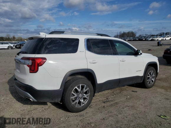 2023 GMC Acadia SLT with VIN 1GKKNML46PZ148504, listed as a Copart auction lot 51126605 with 44,960 mi miles and Clean Title. Bid and sale history available at DreamBid. Image 3.