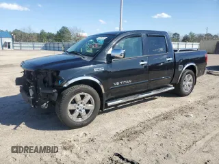 2010 Nissan Titan SE with VIN 1N6BA0ED4AN312650, listed as a Copart auction lot 47284915 with 266,394 mi miles and Salvage Title. Bid and sale history available at carsss.com. Image 1.