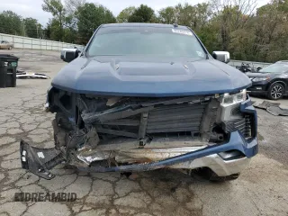 2022 Chevrolet Silverado 1500 LT with VIN 3GCUDDED7NG530042, listed as a Copart auction lot 80286474 with 61,794 mi miles and Salvage Title. Bid and sale history available at DreamBid. Image 5.