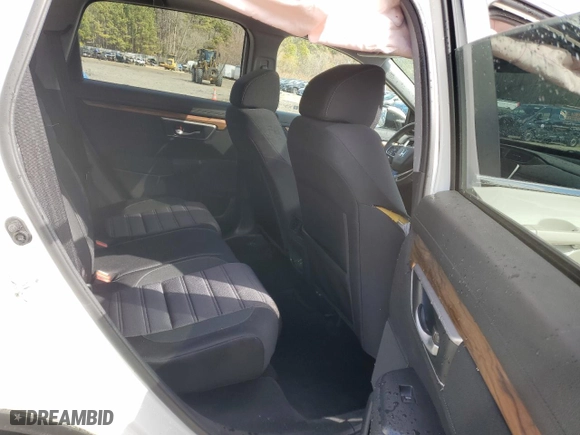 2018 Honda CR-V EX with VIN 2HKRW2H58JH637787, listed as a Copart auction lot 46635325 with 55,747 mi miles and Salvage Title. Bid and sale history available at carsss.com. Image 11.