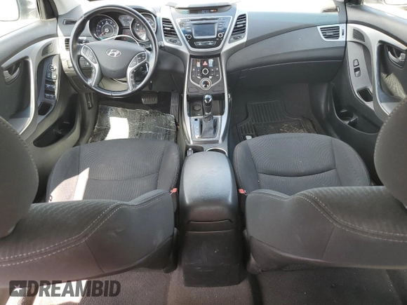 2015 Hyundai Elantra SE with VIN 5NPDH4AE8FH639606, listed as a Copart auction lot 55970335 with 87,714 mi miles and Salvage title. Bid and sale history available at DreamBid. Image 8.