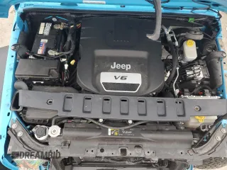 2018 Jeep Wrangler JK Unlimited Sport S with VIN 1C4BJWDG1JL868623, listed as a Copart auction lot 71317144 with 64,126 mi miles and Salvage Title. Bid and sale history available at carsss.com. Image 11.