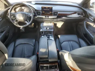 2017 Audi A8 with VIN WAU44AFD9HN011290, listed as a Copart auction lot 45594565 with 59,720 mi miles and Salvage Title. Bid and sale history available at DreamBid. Image 8.
