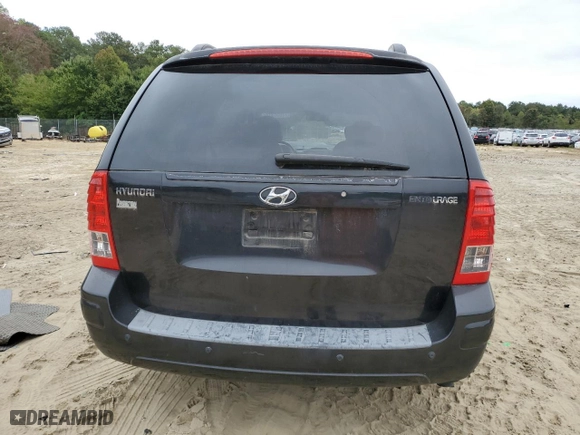 2008 Hyundai Entourage GLS with VIN KNDMC233386051656, listed as a Copart auction lot 72958314 with 209,945 mi miles and Salvage Title. Bid and sale history available at carsss.com. Image 6.