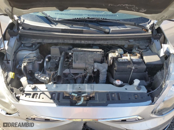 2020 Mitsubishi Mirage ES with VIN ML32A3HJXLH006062, listed as a Copart auction lot 49375735 with 59,057 mi miles and Salvage Title. Bid and sale history available at carsss.com. Image 11.