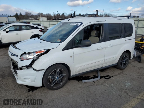2016 Ford Transit Connect XLT with VIN NM0AE8F7XG1234396, listed as a Copart auction lot 83246404 with 82,787 mi miles and Salvage title. Bid and sale history available at DreamBid. Image 1.