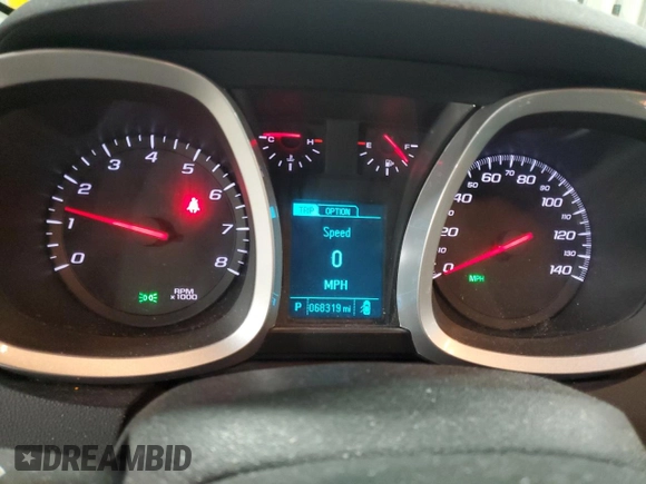 2015 Chevrolet Equinox LT with VIN 1GNALBEK3FZ130111, listed as a Copart auction lot 52858165 with 68,319 mi miles and Salvage Title. Bid and sale history available at carsss.com. Image 9.