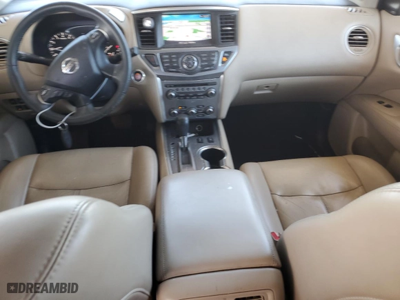2017 Nissan Pathfinder SL with VIN 5N1DR2MN6HC699018, listed as a Copart auction lot 50072515 with 112,387 mi miles and Salvage Title. Bid and sale history available at carsss.com. Image 8.