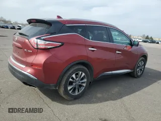 2017 Nissan Murano SL z VIN 5N1AZ2MH1HN130305, wystawiony jako Copart lot #48958775 z przebiegiem 99 395 mil mil oraz Szkoda całkowita • Salvage title. Historia ofert i sprzedaży dostępna na DreamBid. Obrazek 3.