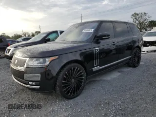 2017 Land Rover Range Rover с VIN SALGV5FE2HA355489, выставлен на аукционе Copart как лот 64306525 с пробегом 133 106 миль миль и Списание • Salvage title. История ставок и продаж доступна на DreamBid. Изображение 1.