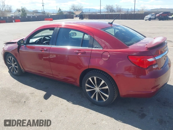 2012 Chrysler 200 Touring with VIN 1C3CCBBG7CN307980, listed as a IAAI auction lot 41866983 with 71,652 mi miles. Bid and sale history available at carsss.com. Image 3.