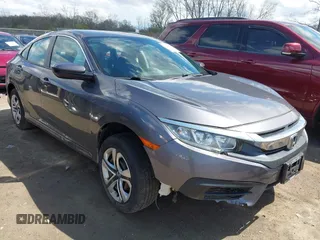 2018 Honda Civic LX with VIN 2HGFC2F5XJH586527, listed as a IAAI auction lot 42080372 with 52,114 mi miles and . Bid and sale history available at DreamBid. Image 1.