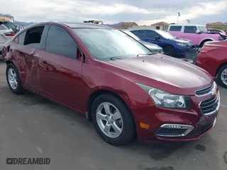 2016 Chevrolet Cruze Limited LT with VIN 1G1PE5SB8G7161122, listed as a IAAI auction lot 41805403 with 94,015 mi miles. Bid and sale history available at carsss.com. Image 1.