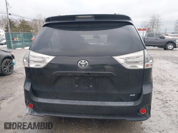 2012 Toyota Sienna SE with VIN 5TDXK3DC4CS187677, listed as a IAAI auction lot 41553292 with 145,282 mi miles. Bid and sale history available at carsss.com. Image 17.