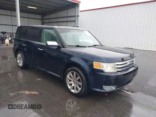 2009 Ford Flex Limited with VIN 2FMDK53C49BA35758, listed as a IAAI auction lot 41862675 with 221,052 mi miles. Bid and sale history available at carsss.com. Image 1.