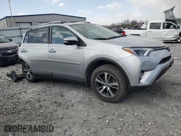 2017 Toyota RAV4 XLE with VIN 2T3WFREVXHW351376, listed as a Copart auction lot 49590425 with 81,597 mi miles and Salvage Title. Bid and sale history available at DreamBid. Image 4.