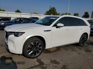 2024 Mazda CX-90 S Premium z VIN JM3KKDHC7R1142577, wystawiony jako Copart lot #75448884 z przebiegiem 6 859 mil mil oraz Szkoda całkowita • Salvage title. Historia ofert i sprzedaży dostępna na DreamBid. Obrazek 1.