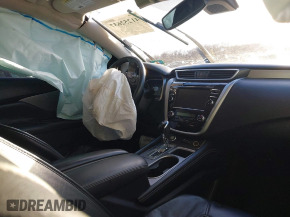 2020 Nissan Murano SV with VIN 5N1AZ2BS5LN122988, listed as a IAAI auction lot 41252637 with Not provided miles and . Bid and sale history available at DreamBid. Image 5.