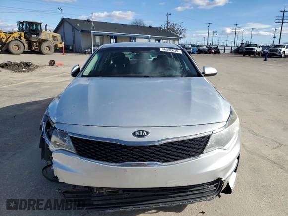 2017 Kia Optima LX with VIN 5XXGT4L31HG139163, listed as a Copart auction lot 46592635 with 119,365 mi miles and Salvage Title. Bid and sale history available at carsss.com. Image 5.