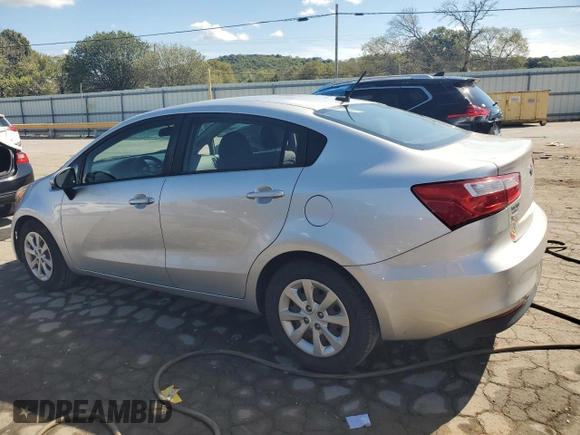 2017 Kia Rio LX with VIN KNADM4A37H6010780, listed as a Copart auction lot 71842344 with 123,281 mi miles and Salvage Title. Bid and sale history available at DreamBid. Image 2.