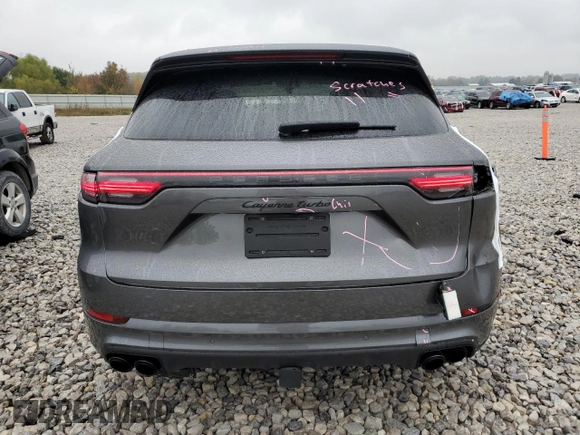 2023 Porsche Cayenne Turbo z VIN WP1AF2AY8PDA20565, wystawiony jako Copart lot #72817943 z przebiegiem 1 694 mil mil oraz . Historia ofert i sprzedaży dostępna na DreamBid. Obrazek 6.
