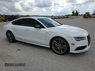 2017 Audi A7 Premium Plus with VIN WAUW3AFCXHN064549, listed as a Copart auction lot 60149744 with 90,413 mi miles and Salvage Title. Bid and sale history available at carsss.com. Image 4.