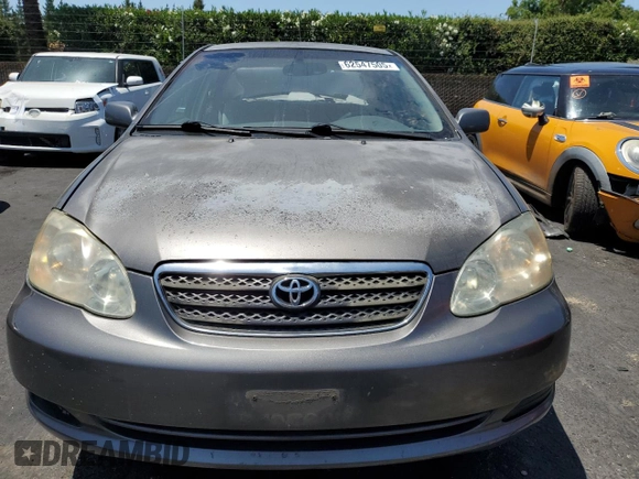 2007 Toyota Corolla CE with VIN 1NXBR32E47Z929387, listed as a Copart auction lot 62547505 with 245,897 mi miles and Salvage title. Bid and sale history available at DreamBid. Image 5.