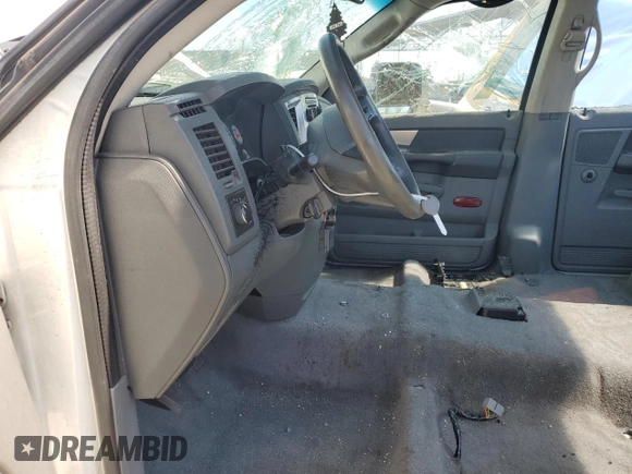 2007 Dodge Ram 2500 SLT with VIN 3D7KS28C77G704253, listed as a Copart auction lot 47828425 with 238,576 mi miles and Salvage Title. Bid and sale history available at carsss.com. Image 7.