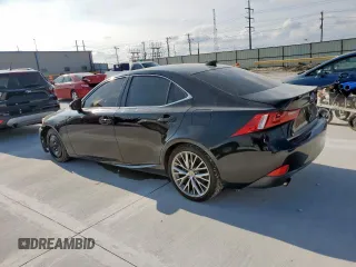 2014 Lexus IS 250 with VIN JTHBF1D27E5031814, listed as a Copart auction lot 58411275 with 134,491 mi miles and Salvage title. Bid and sale history available at DreamBid. Image 2.