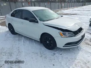 2015 Volkswagen Jetta Sport with VIN 3VWD17AJ7FM347214, listed as a IAAI auction lot 41373377 with 127,655 mi miles and . Bid and sale history available at DreamBid. Image 1.