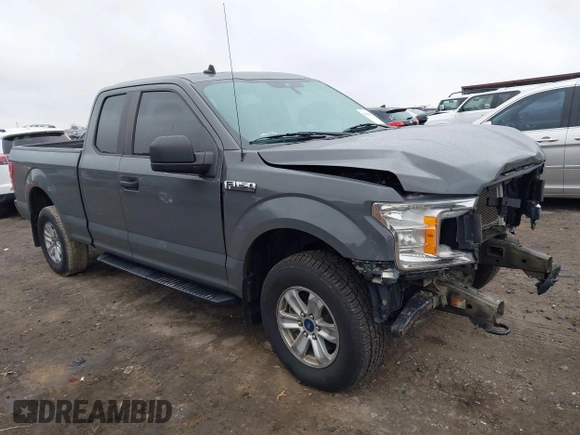 2020 Ford F-150 XL with VIN 1FTFX1E59LFC27298, listed as a IAAI auction lot 41439395 with 93,667 mi miles. Bid and sale history available at carsss.com. Image 1.