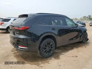 2025 Mazda CX-70 with VIN JM3KJDHD4S1115855, listed as a Copart auction lot 60230865 with 5,899 mi miles and Salvage title. Bid and sale history available at DreamBid. Image 3.